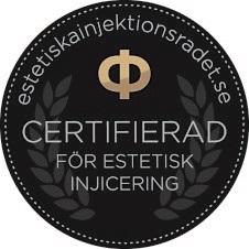 Certifierad av Estetiska Injektionsrådet